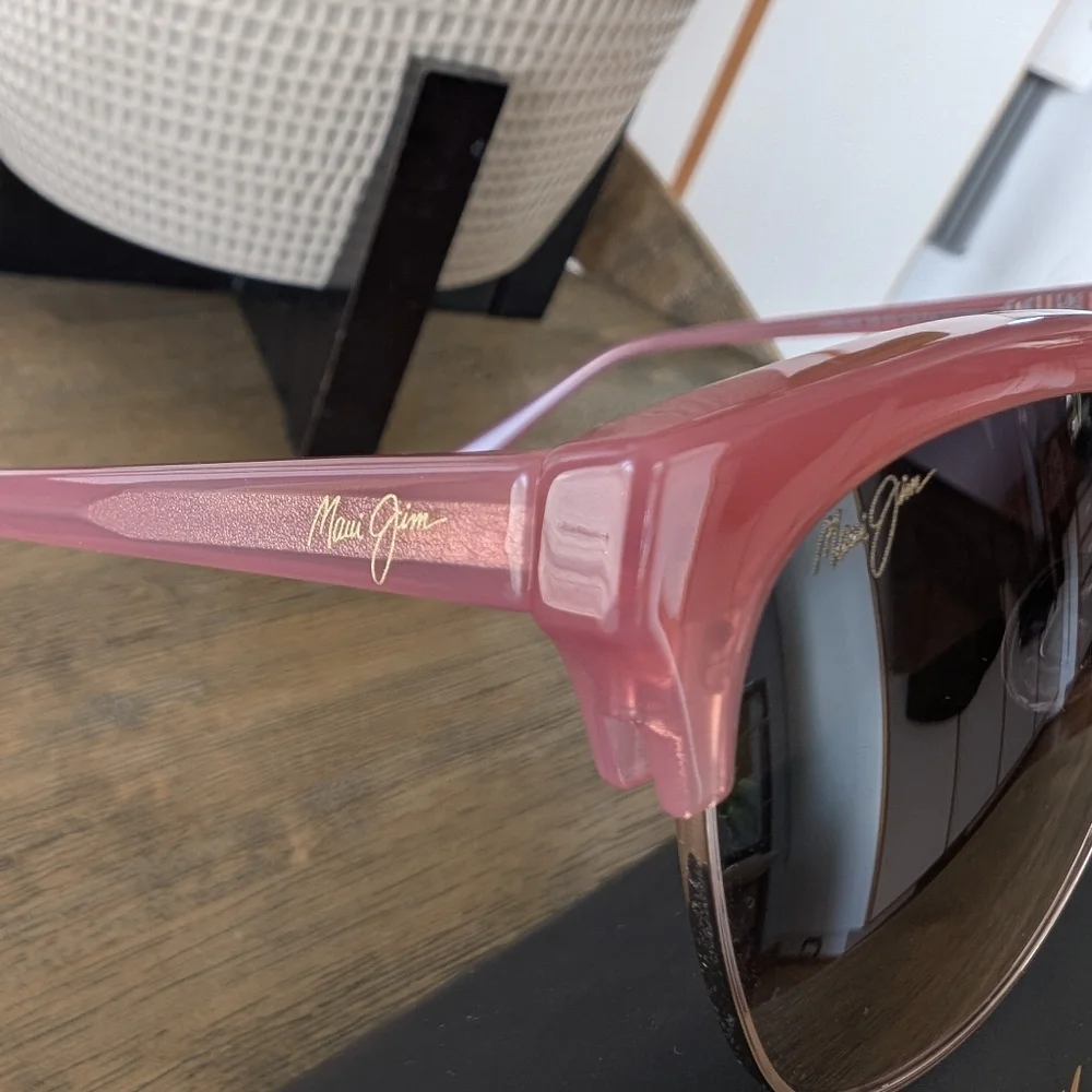 Maui Jim Lokelani Polarized Sunglasses Bubblegum Rose Gold